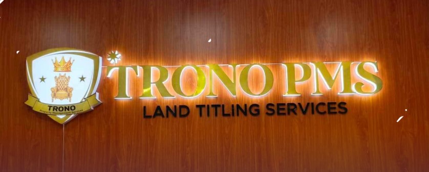 Brass Signage Buildup