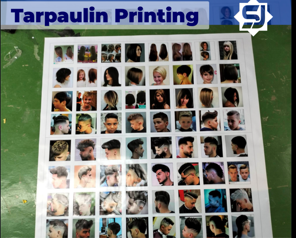 Barber Shop Hair Style Chart Printing