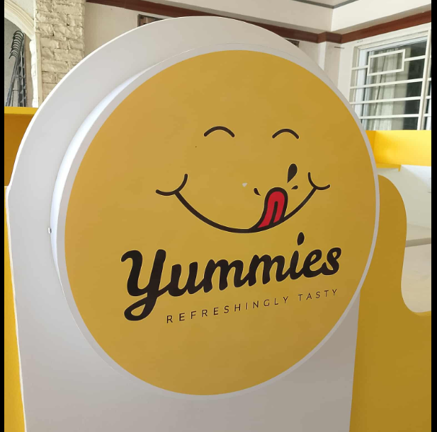YUMMIES Refreshingly Tasty Signage
